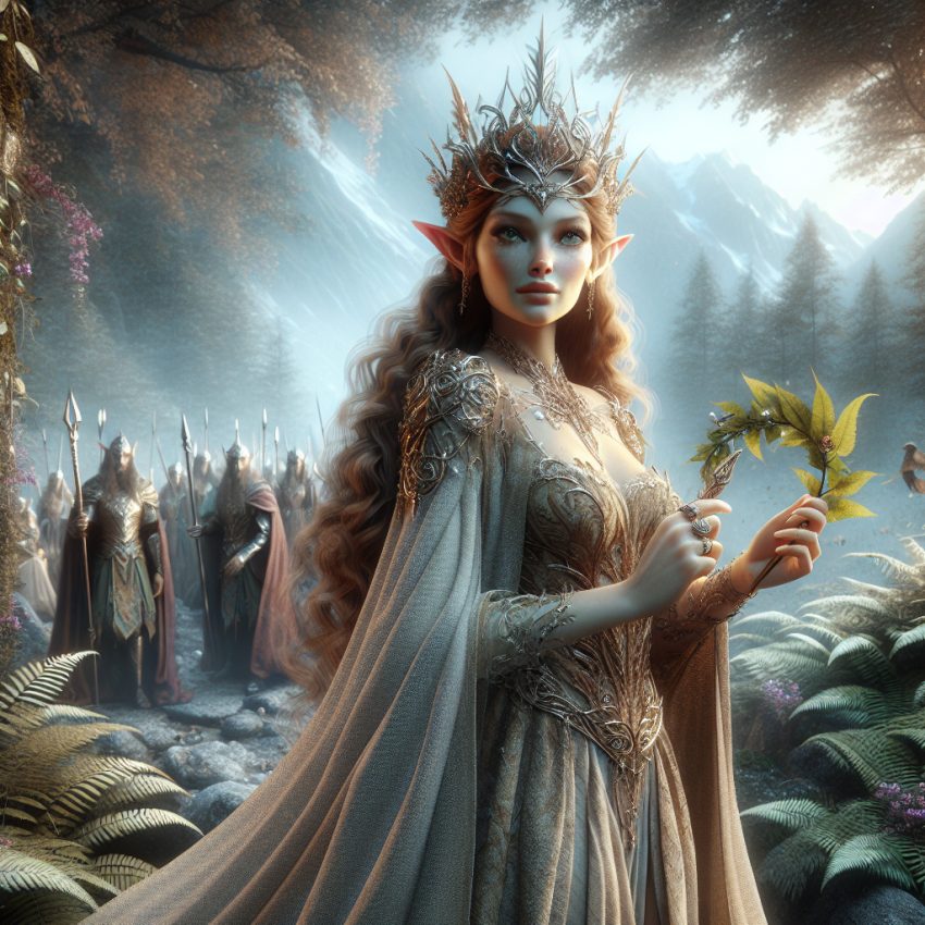 Elven Princess: Explorando os Mistérios e Encantos de uma Realeza Élfica